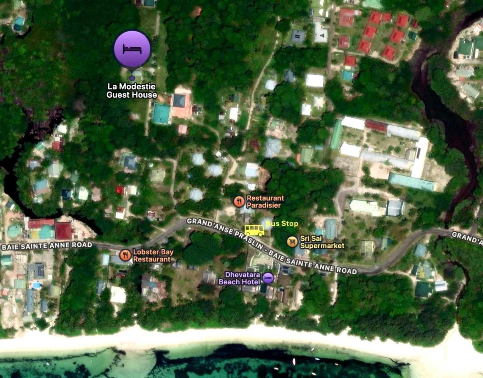 La Modestie Guest House Grand Anse  Bagian luar foto